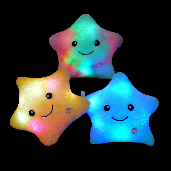 Gift for Kids Children Girls
Soft glow star lamp
Colorful glowing star decorations
LED soft star night light