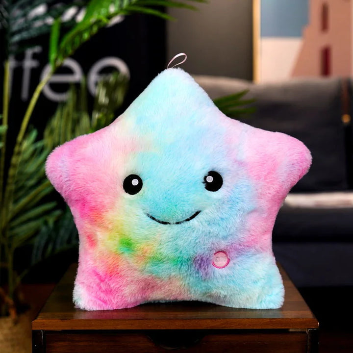 Gift for Kids Children Girls
Soft star-shaped glowing lamp
Starry sky glow lights
Multicolor glowing star decor