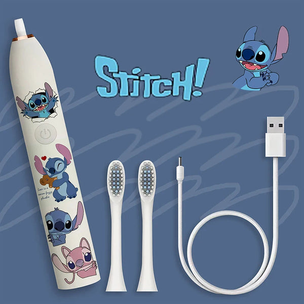 
Rechargeable kids toothbrush USB charging
Sonic toothbrush for kids with soft bristles
Waterproof kids electric toothbrush
Stitch themed toothbrush for children
Fun electric toothbrush for kid