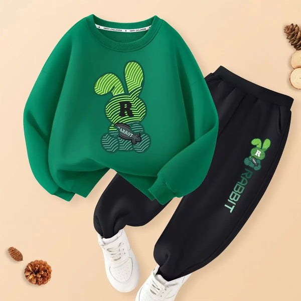 
Autumn kids tracksuit
Cartoon sweatshirt and pants set
2-piece kids outfit autumn
Boys casual tracksuit set
Kids cartoon printed clothing set
