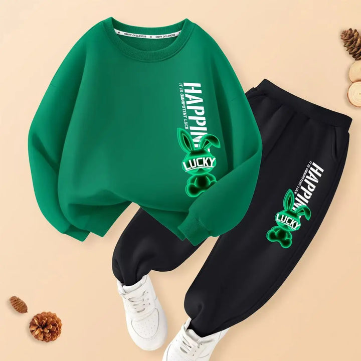 
Boys 2-piece fall tracksuit
Cartoon print kids outfit
Autumn children’s tracksuit set
Kids pullover sweatshirt and pants
Boys casual 2-piece clothes
Kids cotton polyester outfit set
