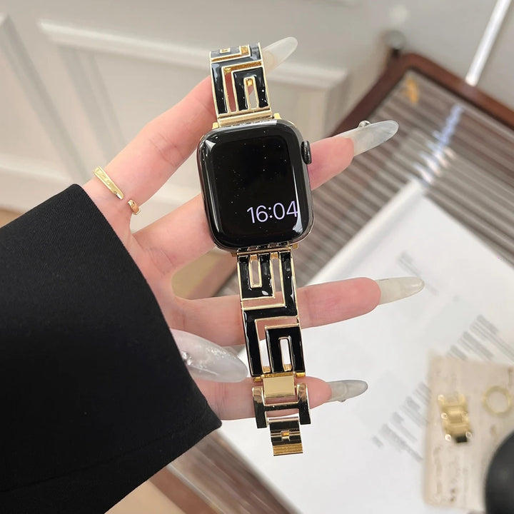 Spiral cross Apple Watch strap
Luxury Apple Watch bracelet band
Apple Watch Ultra 2 resin band
316L stainless steel Apple Watch strap
Tortoise-tone Apple Watch band
Elegant bracelet strap for Apple Watch
Apple Watch Series 3-10 bracelet band
Luxury cross strap for iWatch