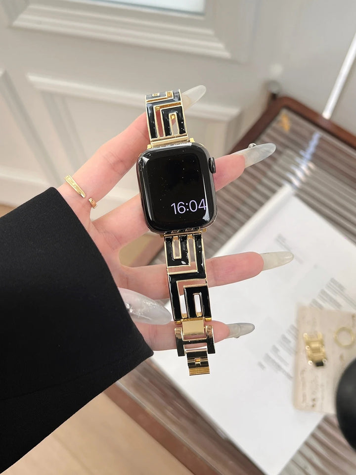 Spiral cross Apple Watch strap
Luxury Apple Watch bracelet band
Apple Watch Ultra 2 resin band
316L stainless steel Apple Watch strap
Tortoise-tone Apple Watch band
Elegant bracelet strap for Apple Watch
Apple Watch Series 3-10 bracelet band
Luxury cross strap for iWatch