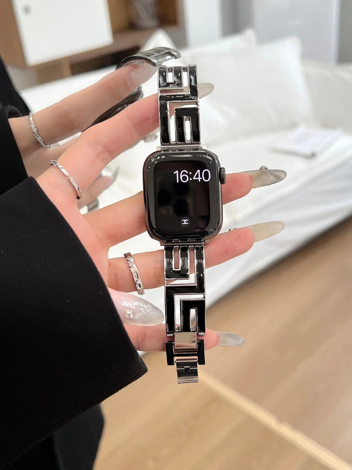 Spiral cross Apple Watch strap
Luxury Apple Watch bracelet band
Apple Watch Ultra 2 resin band
316L stainless steel Apple Watch strap
Tortoise-tone Apple Watch band
Elegant bracelet strap for Apple Watch
Apple Watch Series 3-10 bracelet band
Luxury cross strap for iWatch